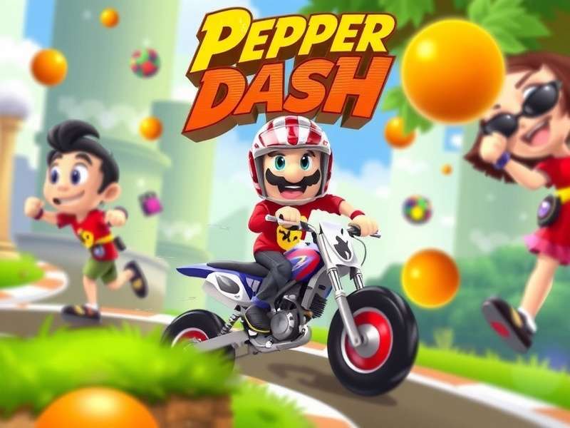 Pepper Dash Deluxe Gameplay Screenshot